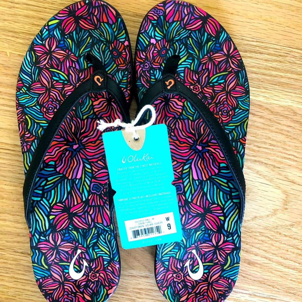 OLUKAI FLIP FLOPS 🩴 🌺